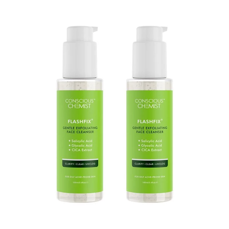 Conscious Chemist Exfoliating Face Cleanser Super Saver (Pack of 2), 100 ml-1.webp